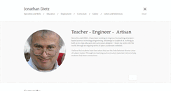 Desktop Screenshot of jonathan-dietz.com
